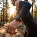 Garmin Watch Premium Sports Band Black/Orange