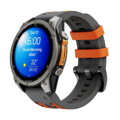 Garmin Watch Premium Sports Band Grey/Orange