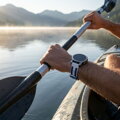 Garmin Watch Premium Sports Band White/Blue