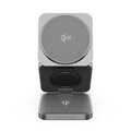 Cubenest Qi2 3in1 Foldable Magnetic Wireless Charger SQS312 Pro Samsung Watch