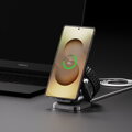 Cubenest Qi2 3in1 Foldable Magnetic Wireless Charger SQS312 Pro Samsung Watch