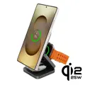 Cubenest Qi2.2 3in1 Foldable Magnetic Wireless Charger SQS312 Pro Samsung Watch