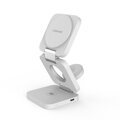 Cubenest 3in1 Foldable Magnetic Wireless Charger E310 white