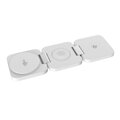 Cubenest Qi2 3in1 Foldable Magnetic Wireless Charger EQ310 white