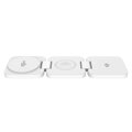 Cubenest Qi2 3in1 Foldable Magnetic Wireless Charger EQ310 white