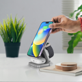 Cubenest 3in1 Foldable Magnetic Wireless Charger S312 Pro grey
