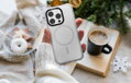Cubenest iPhone 15 Pro Case MagPro Strong Guard white