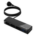 Cubenest PD GaN PowerStrip SlimLine 7in1 Extended USB 70W