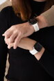 Apple Watch Premium Sports Band White