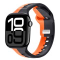 Apple Watch Premium Sports Band Black/Orange
