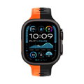 Apple Watch Premium Sports Band Black/Orange