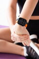 Apple Watch Premium Sports Band Black/Orange