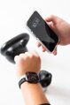 Apple Watch Premium Sports Band Black/Grey