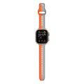 Apple Watch Premium Sports Band Orange/Grey