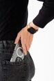Apple Watch Premium Sports Band Orange/Grey