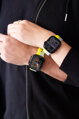Apple Watch Premium Sports Band Yellow/Grey