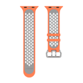 Apple Watch Sport Band Orange/Grey