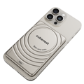 Cubenest Magnetic Wireless SlimDual PowerBank 5000 mAh S1B3D titan