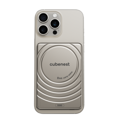 Cubenest Magnetic Wireless SlimDual PowerBank 5000 mAh S1B3D titan