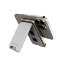 Cubenest Magnetic Wireless SlimDual PowerBank 5000 mAh S1B3D titan