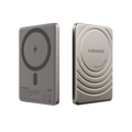 Cubenest Magnetic Wireless SlimDual PowerBank 5000 mAh S1B3D titan