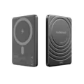 Cubenest Magnetic Wireless SlimDual PowerBank 5000 mAh S1B3D black