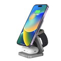 Cubenest 3in1 Foldable Magnetic Wireless Charger S312 Pro grey