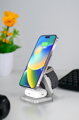 Cubenest 3in1 Foldable Magnetic Wireless Charger S312 Pro grey