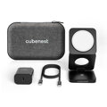 Cubenest 3in1 Foldable Magnetic Wireless Charger S312 Pro black