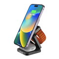 Cubenest 3in1 Foldable Magnetic Wireless Charger S312 Pro black