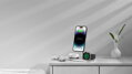 Cubenest 3in1 Magnetic Wireless Charger S313 Pro silver