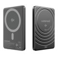Cubenest Qi2 Magnetic Wireless SlimDual PowerBank 5000 mAh SQ1B3D black