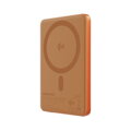 Cubenest Qi2 Magnetic Wireless SlimDual PowerBank 5000 mAh SQ1B3D orange