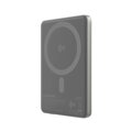 Cubenest Qi2 Magnetic Wireless SlimDual PowerBank 5000 mAh SQ1B3D silver