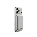 Cubenest Qi2 Magnetic Wireless SlimDual PowerBank 5000 mAh SQ1B3D silver