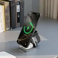 Cubenest Qi2.2 3in1 Foldable Magnetic Wireless Charger SQ312 Ultra grey