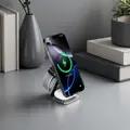 Cubenest Qi2.2 3in1 Foldable Magnetic Wireless Charger SQ312 Ultra grey