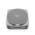 Cubenest Qi2.2 3in1 Foldable Magnetic Wireless Charger SQ312 Ultra grey
