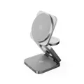 Cubenest Qi2.2 3in1 Foldable Magnetic Wireless Charger SQ312 Ultra grey