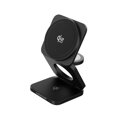 Cubenest Qi2.2 3in1 Foldable Magnetic Wireless Charger SQ312 Ultra black