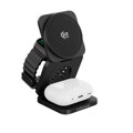 Cubenest Qi2.2 3in1 Foldable Magnetic Wireless Charger SQ312 Ultra black