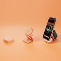 Cubenest Qi2.2 3in1 Foldable Magnetic Wireless Charger SQ312 Ultra orange