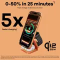 Cubenest Qi2.2 3in1 Foldable Magnetic Wireless Charger SQ312 Ultra orange