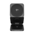 Cubenest Qi2 3in1 Foldable Magnetic Wireless Charger SQ312 Pro black
