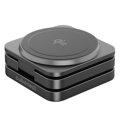 Cubenest Qi2 3in1 Foldable Magnetic Wireless Charger SQ312 Pro black