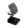Cubenest Qi2 3in1 Foldable Magnetic Wireless Charger SQ312 Pro black