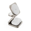 Cubenest Qi2.2 3in1 Foldable Magnetic Wireless Charger SQ312 Pro titan