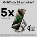 Cubenest Qi2.2 3in1 Foldable Magnetic Wireless Charger SQ312 Pro titan
