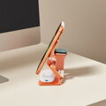 Cubenest Qi2.2 3in1 Magnetic Wireless Charger SQ314 orange