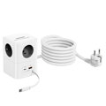 Cubenest PowerCube Extended USB A+C PD 20 W 1,5 m Type E grey